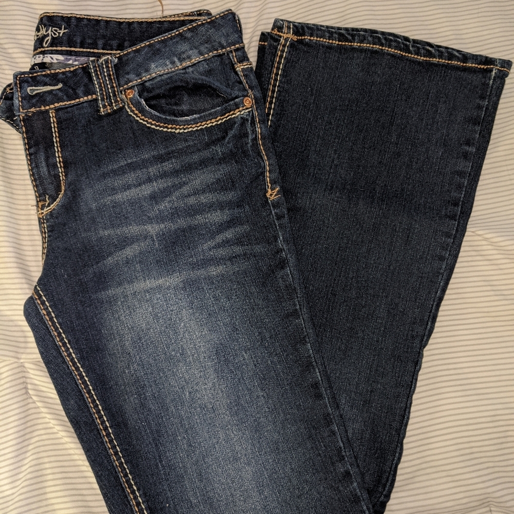 Amethyst Jeans Flare Bottoms